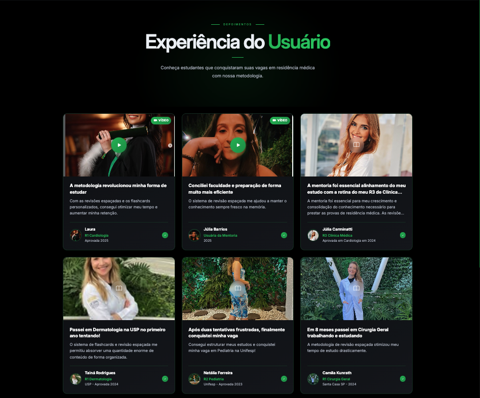 Experiência do usuário HealBridge